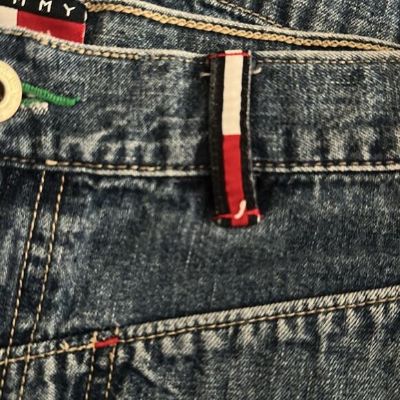 Tommy Hilfiger Y2K Maxi Classic Blue Denim Skirt Juniors Size 7 - Picture 5 of 6